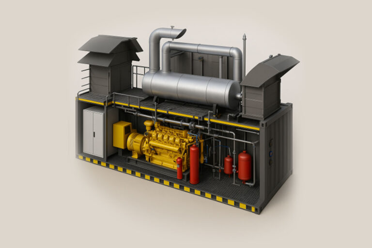 Gas-powered generators